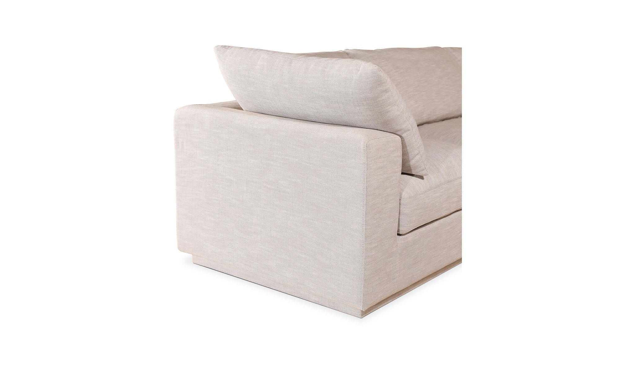 Justin Modular 6 pieces Sectional with Ottoman