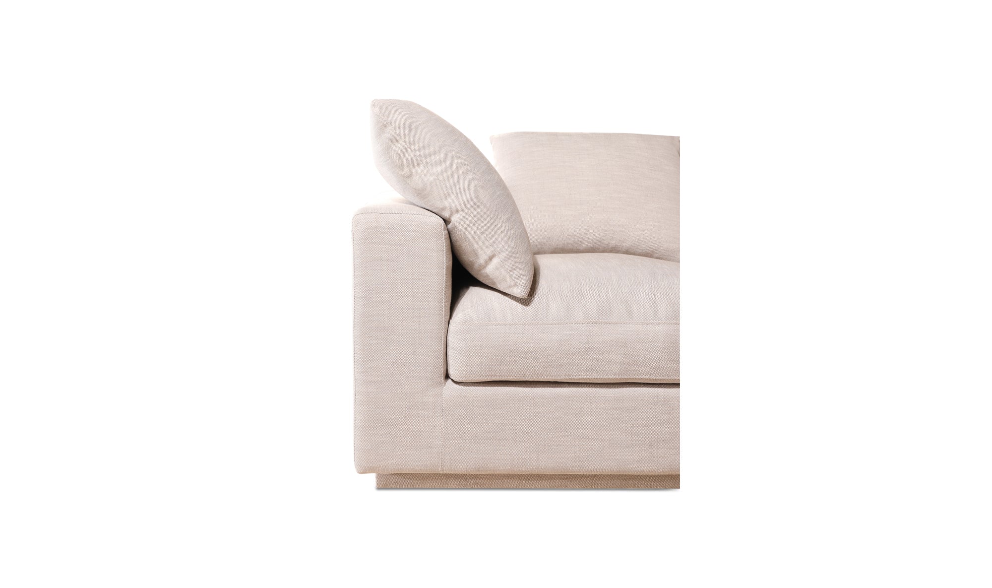 Justin Modular 6 pieces Sectional with Ottoman