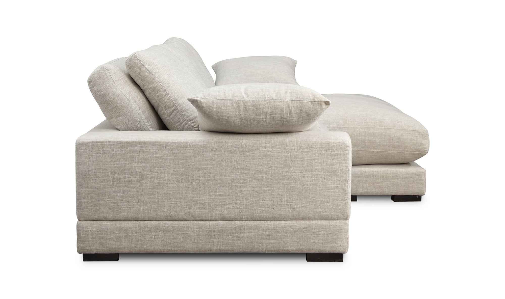 Moe's Plunge Sectional Sahara