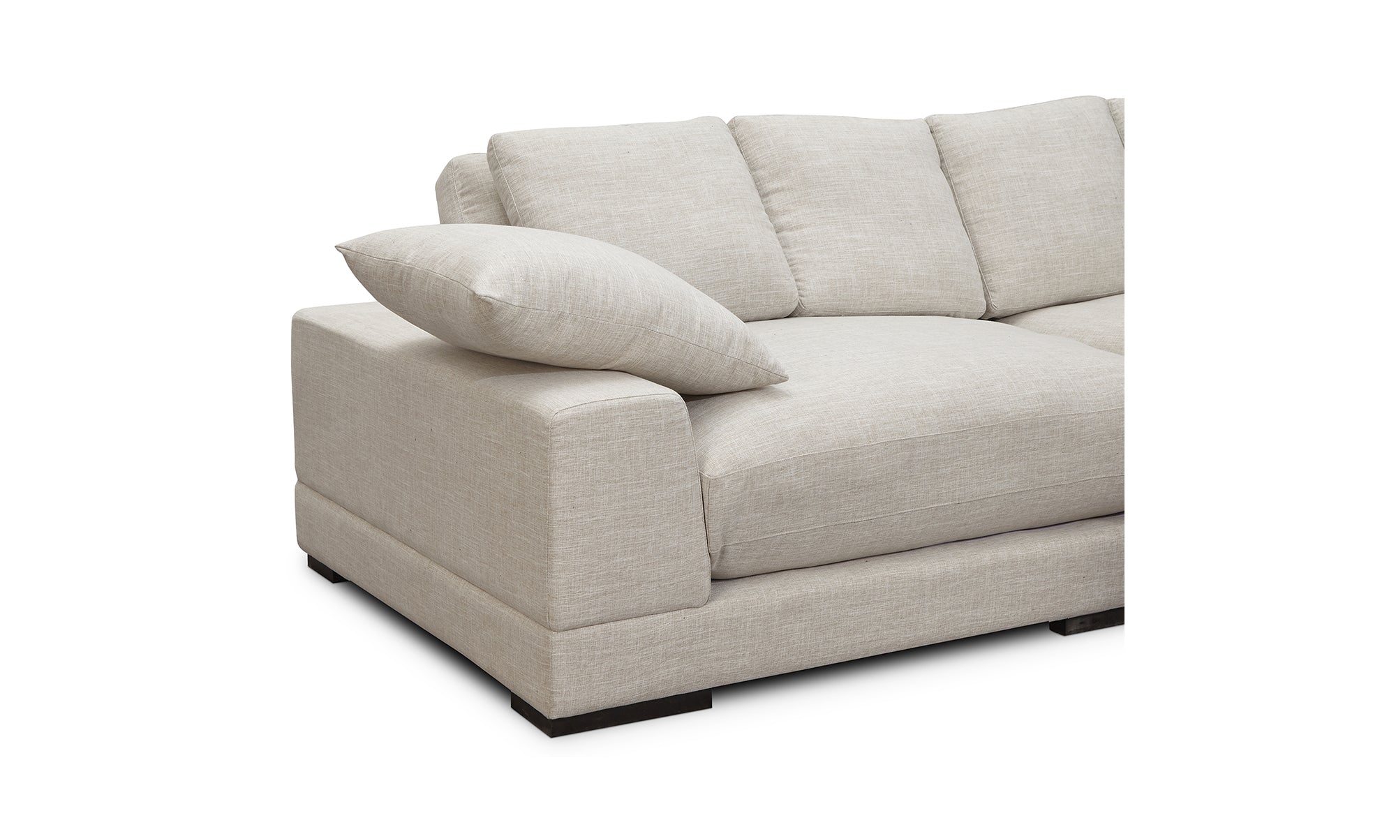 Moe's Plunge Sectional Sahara