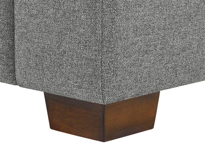 Thomasville Convertible Fabric Sectional with Storage Chaise