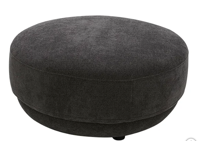 Aiden & Ivy 4-piece Curved Fabric Sectional