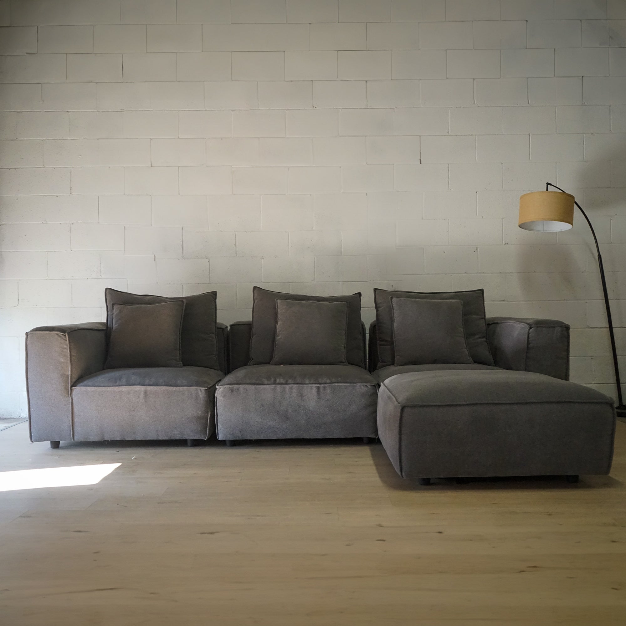 Modular Fabric Sectional