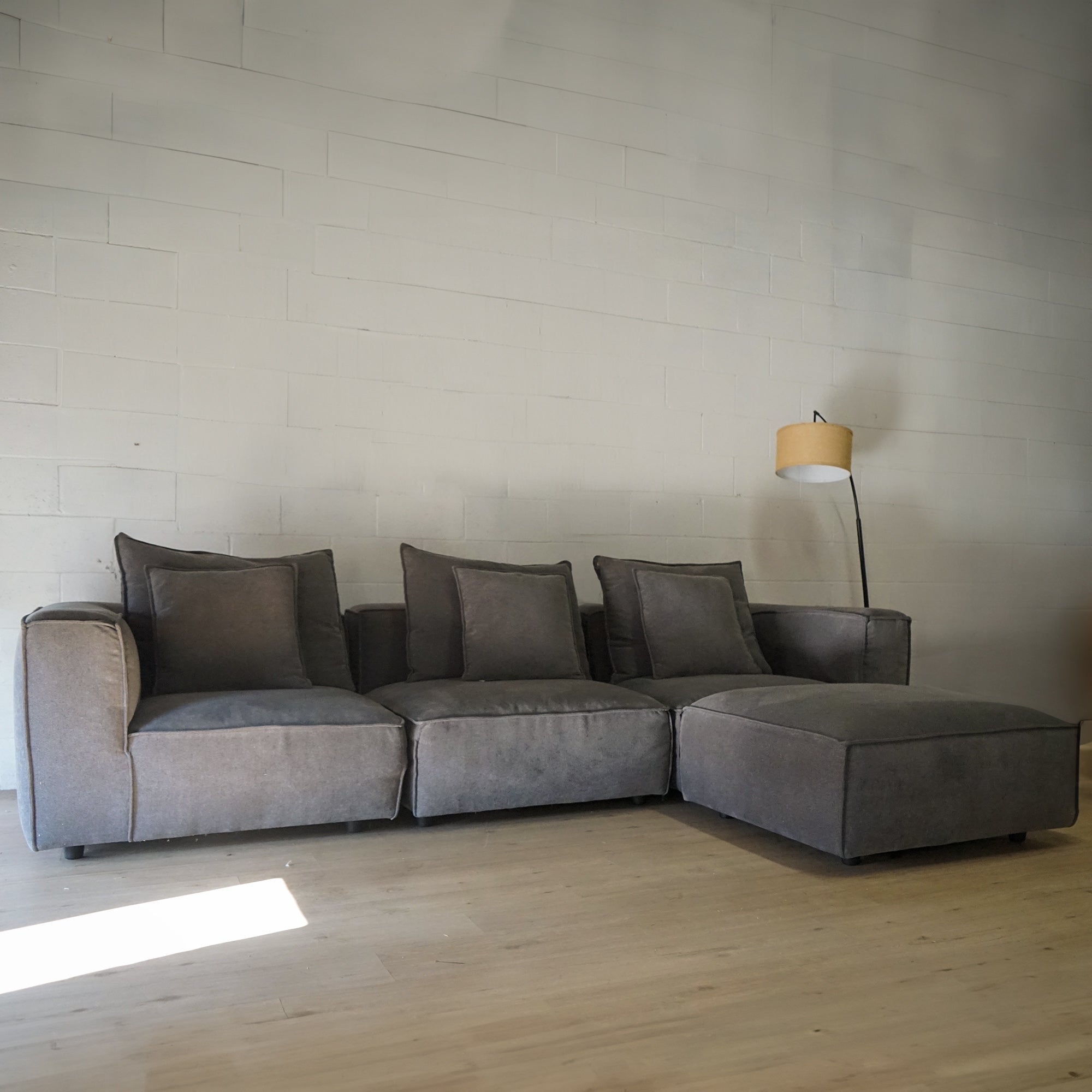 Modular Fabric Sectional