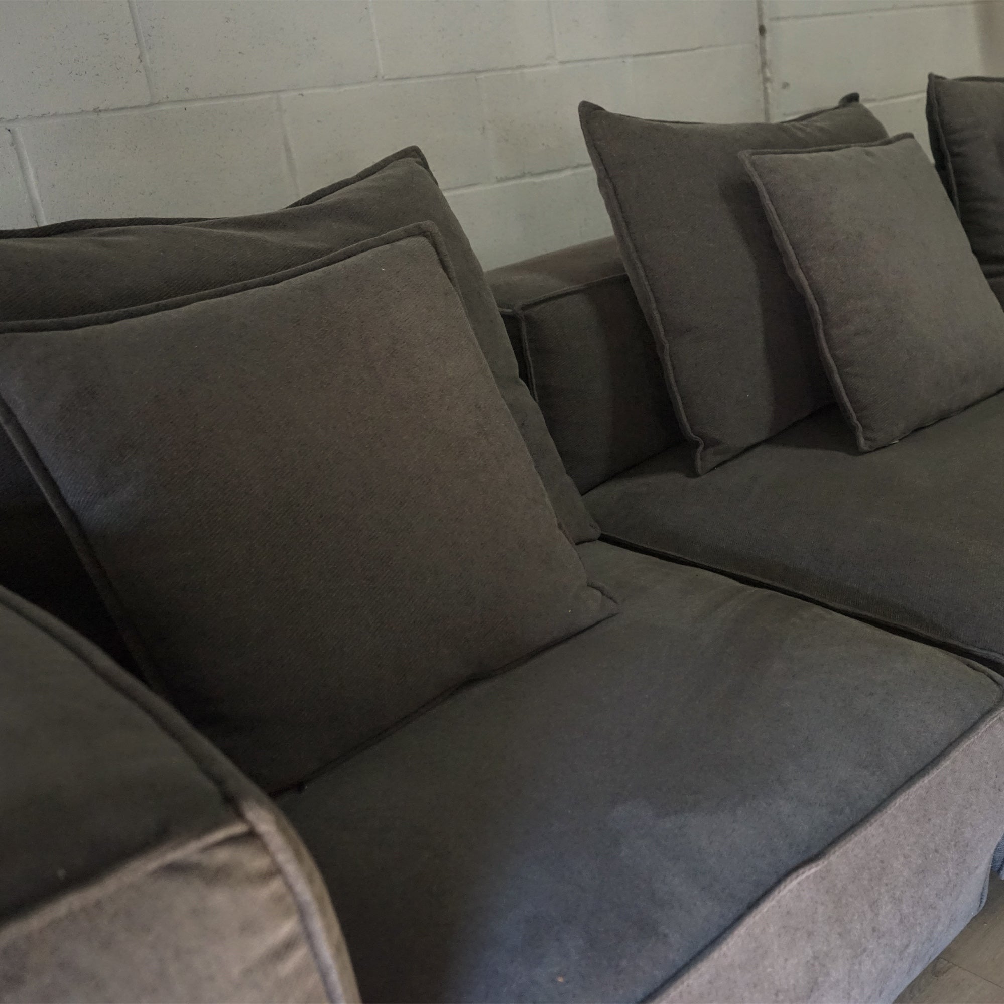 Modular Fabric Sectional