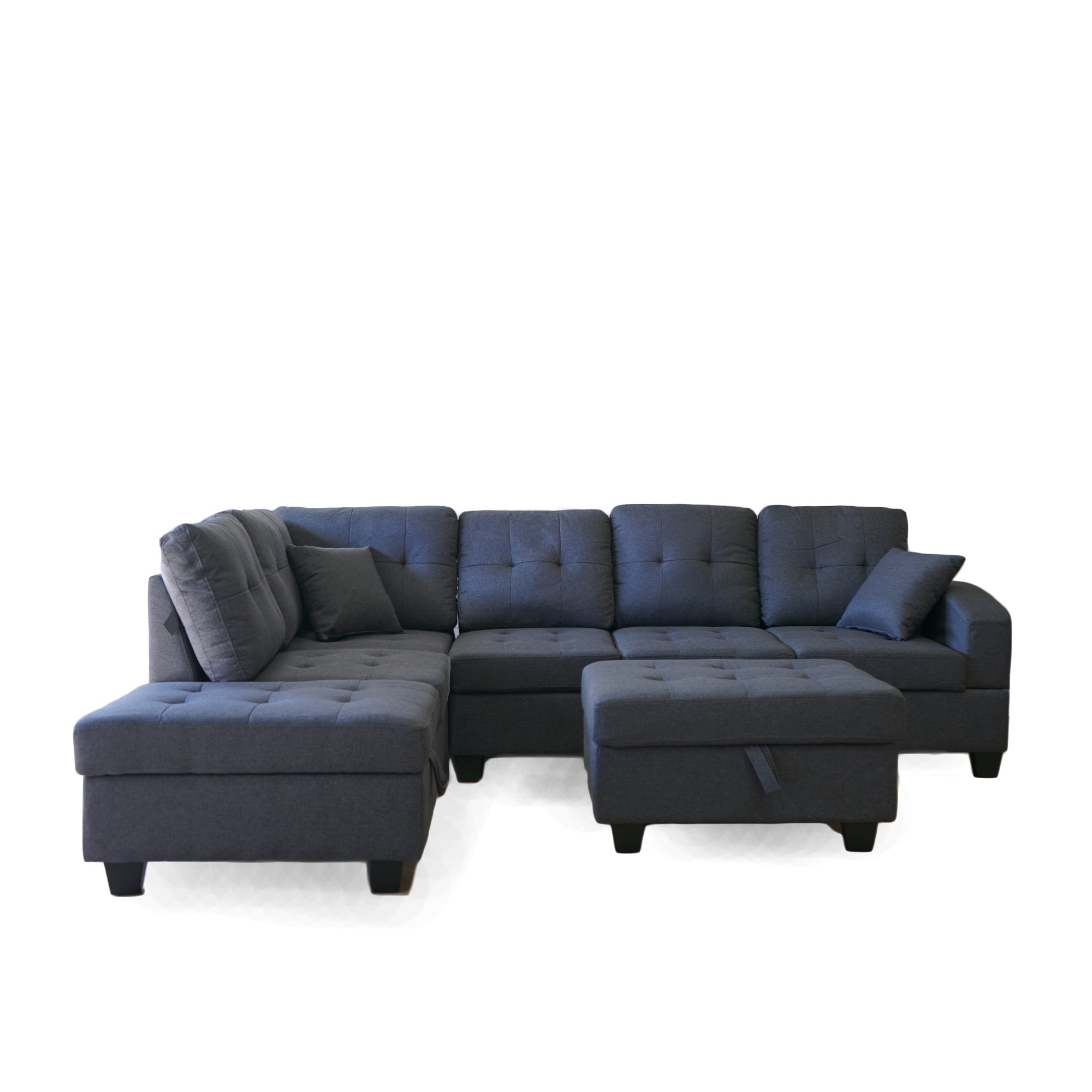 Compact 2 Pieces Sectional Sofa