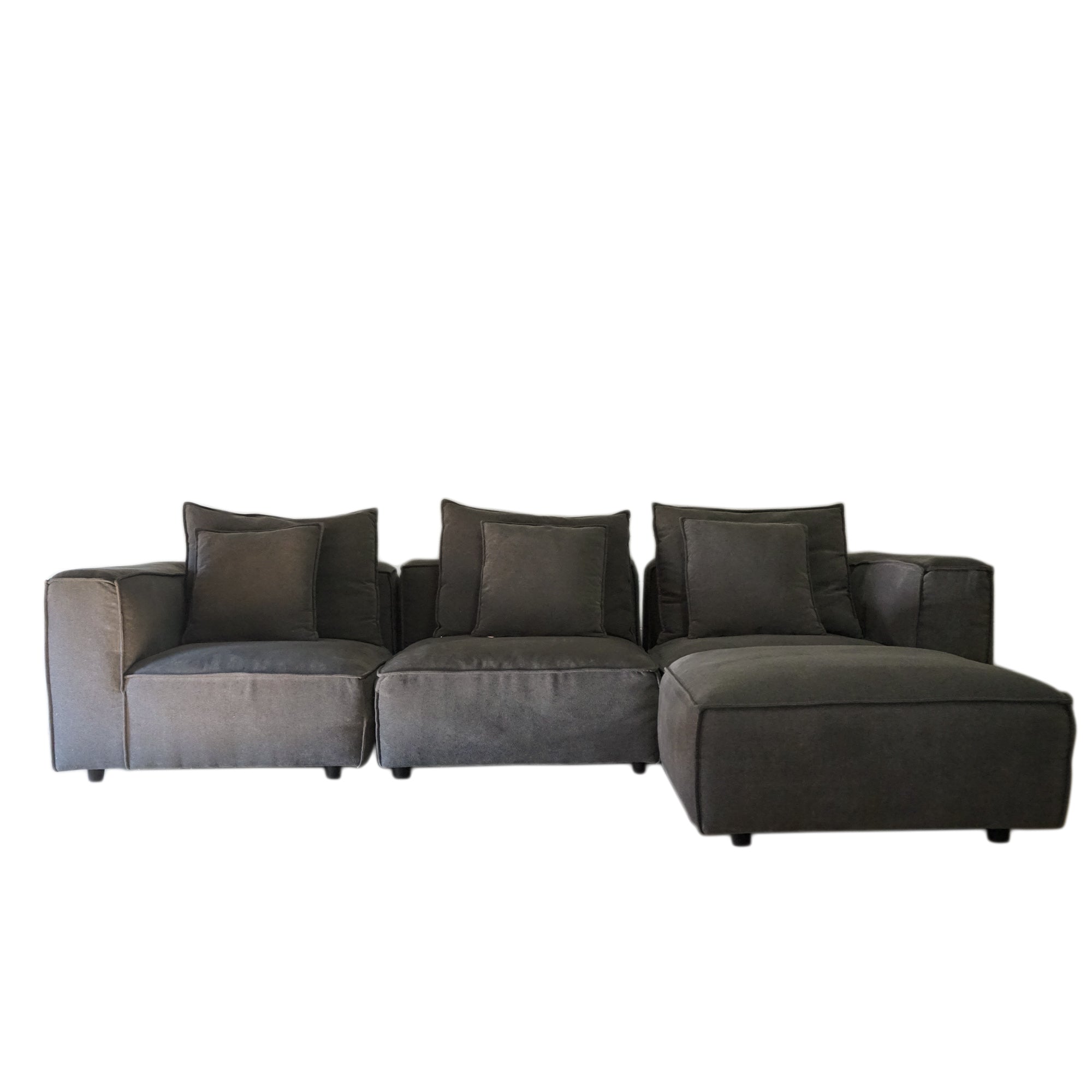 Modular Fabric Sectional